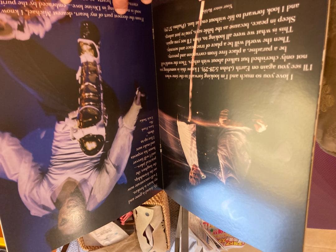 マイケルジャクソン　お葬式追悼パンフmichael jackson