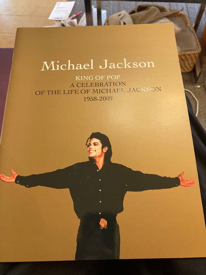 マイケルジャクソン　お葬式追悼パンフmichael jackson