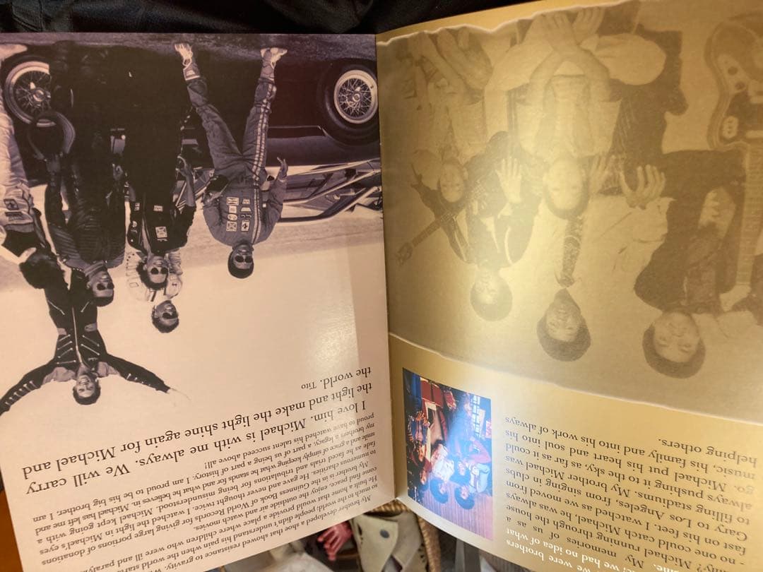 マイケルジャクソン　お葬式追悼パンフmichael jackson