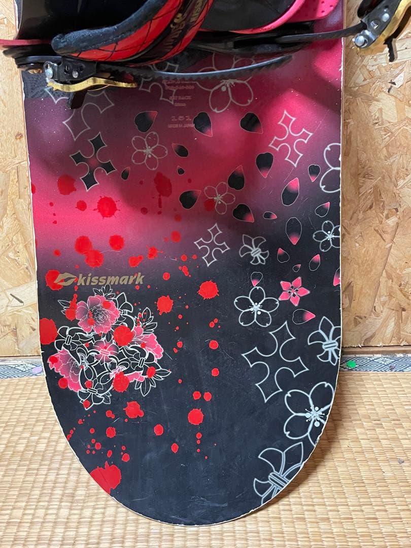 希少　レア　KISSMARK×GACKT スノーボード　151