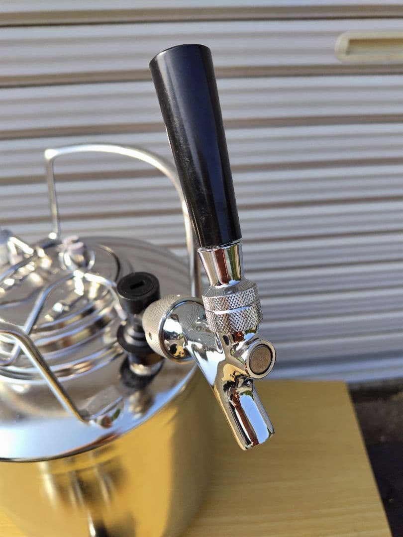 【ほぼ未使用】ビール用ステンレスケグ(タンク)2個組 醸造、ビールサーバーにも