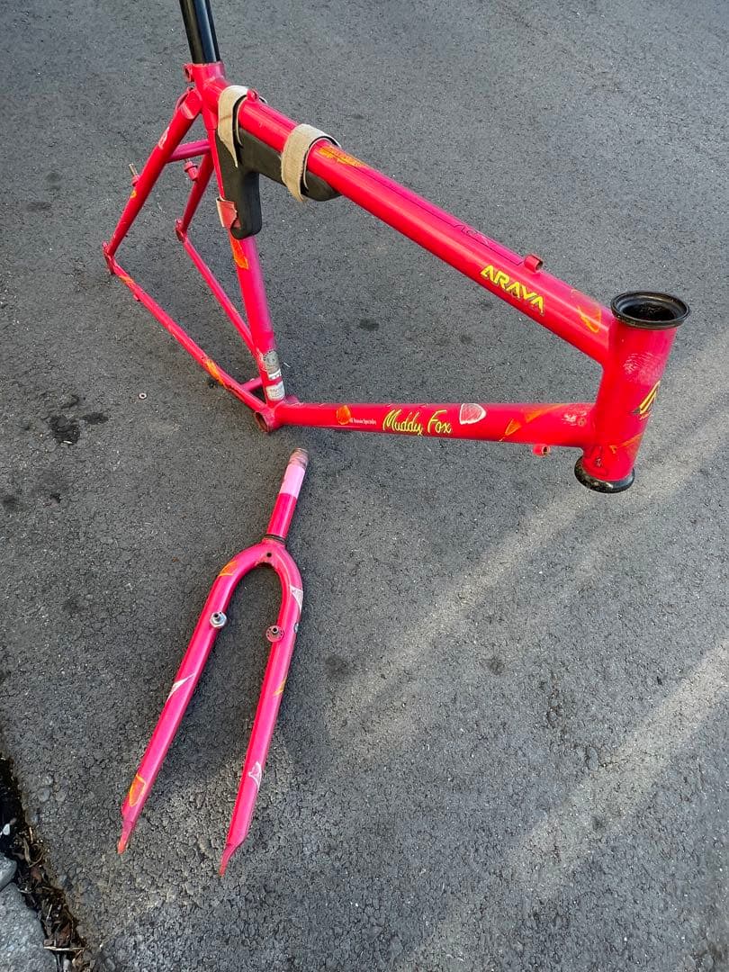 ARAYA Muddyfox マディフォックス　フレーム&フォーク オールド