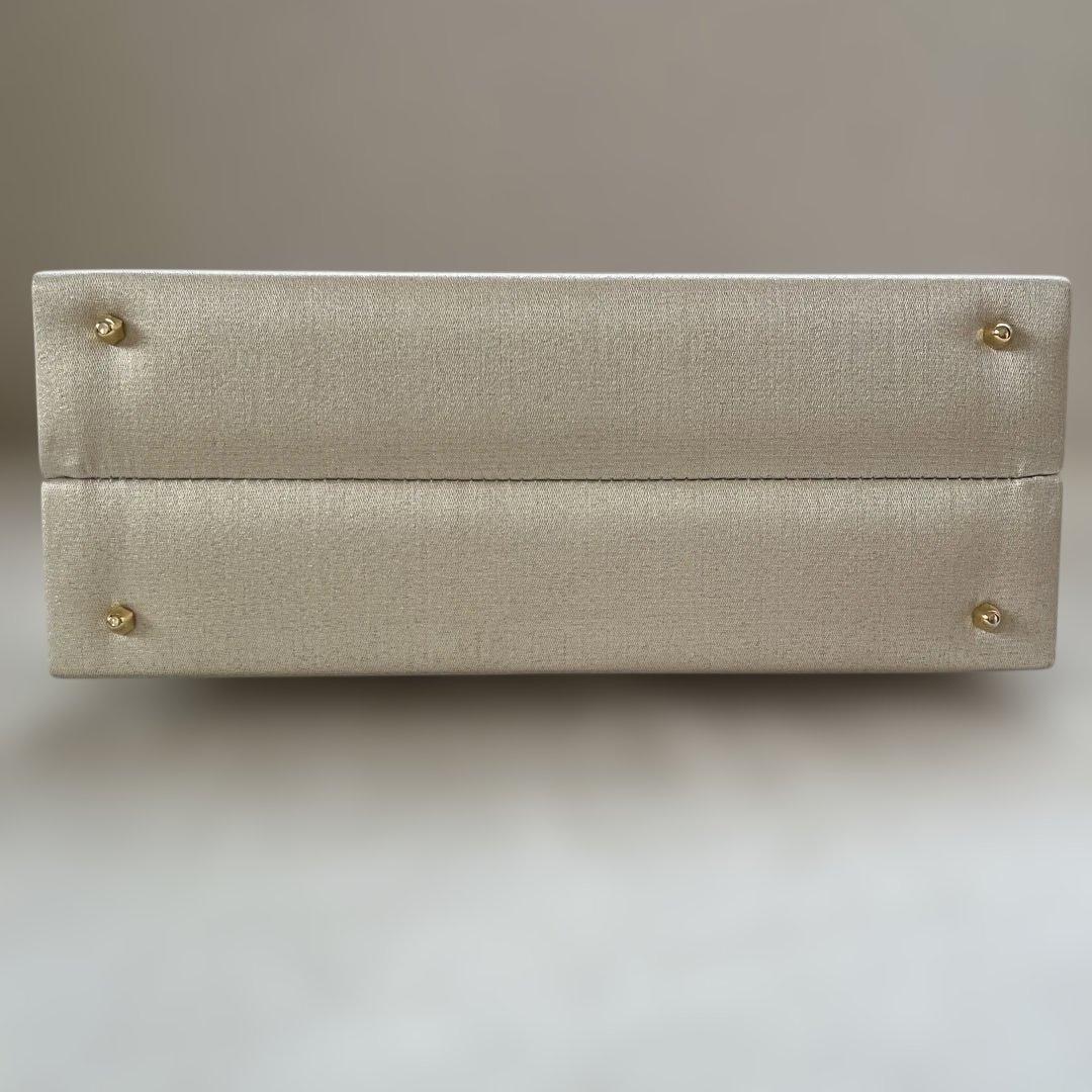 伊と忠 未使用タグ付き金彩クラフト 和装バッグ フォーマルバッグ 高品質