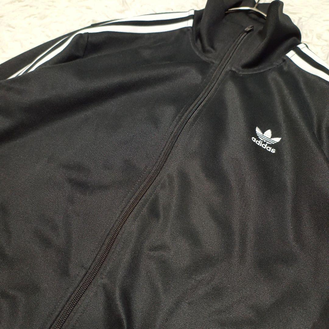adidas トラックジャケット ベッケンバウアー ブラック 大きいサイズ