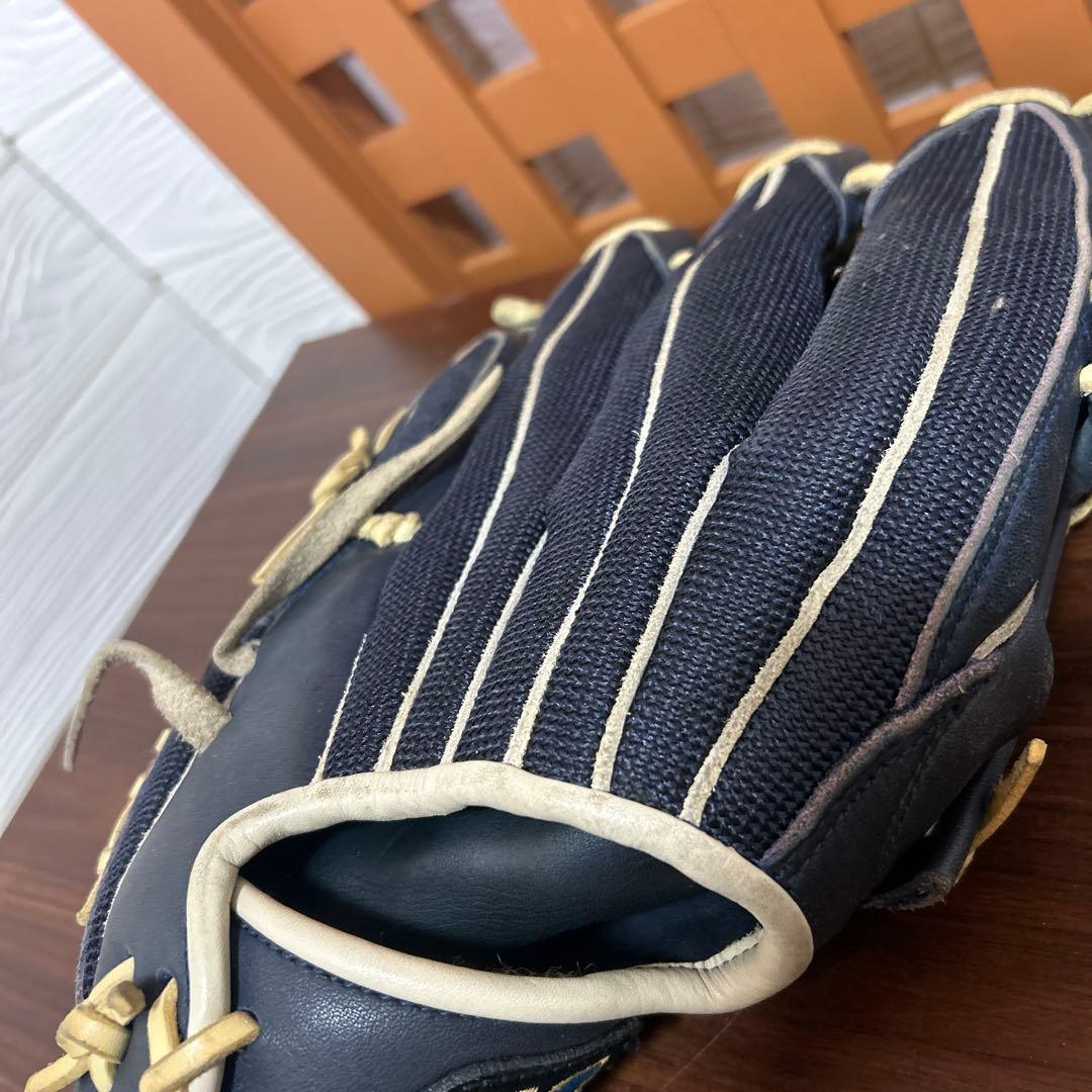 ミズノ タフィローズモデル 限定品 Mマークラベル 激レア 外野用 軟式グローブ