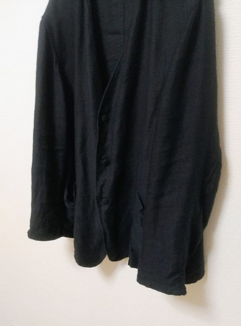 COMOLI 25SS リネンサテンノーカラージャケット サイズ2