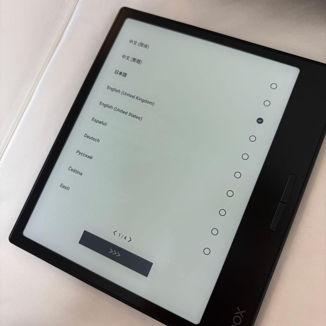 ONYX BOOX PAGE (カバー、スリーブ付き)