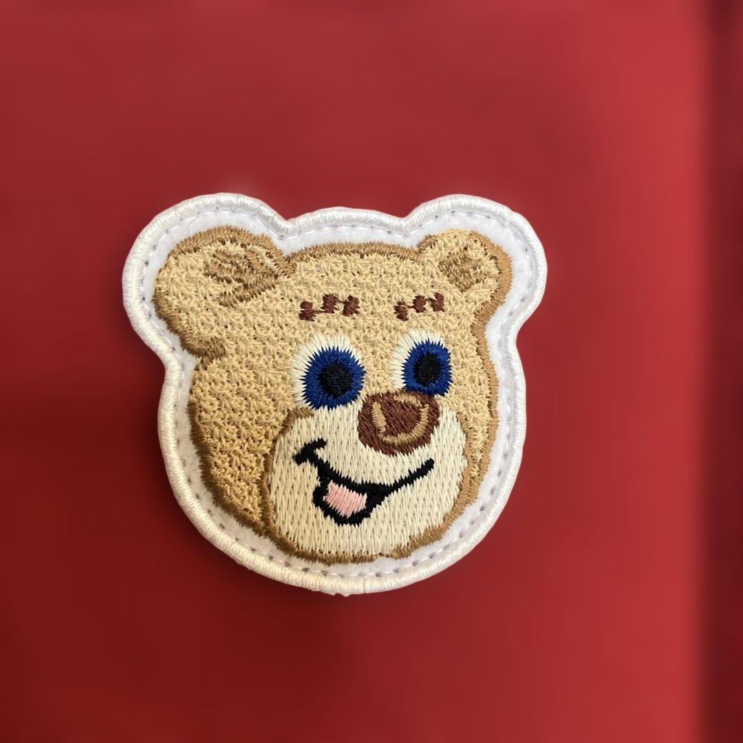 FEILER テディ　トートバッグ　フェイラー　ワイン　赤