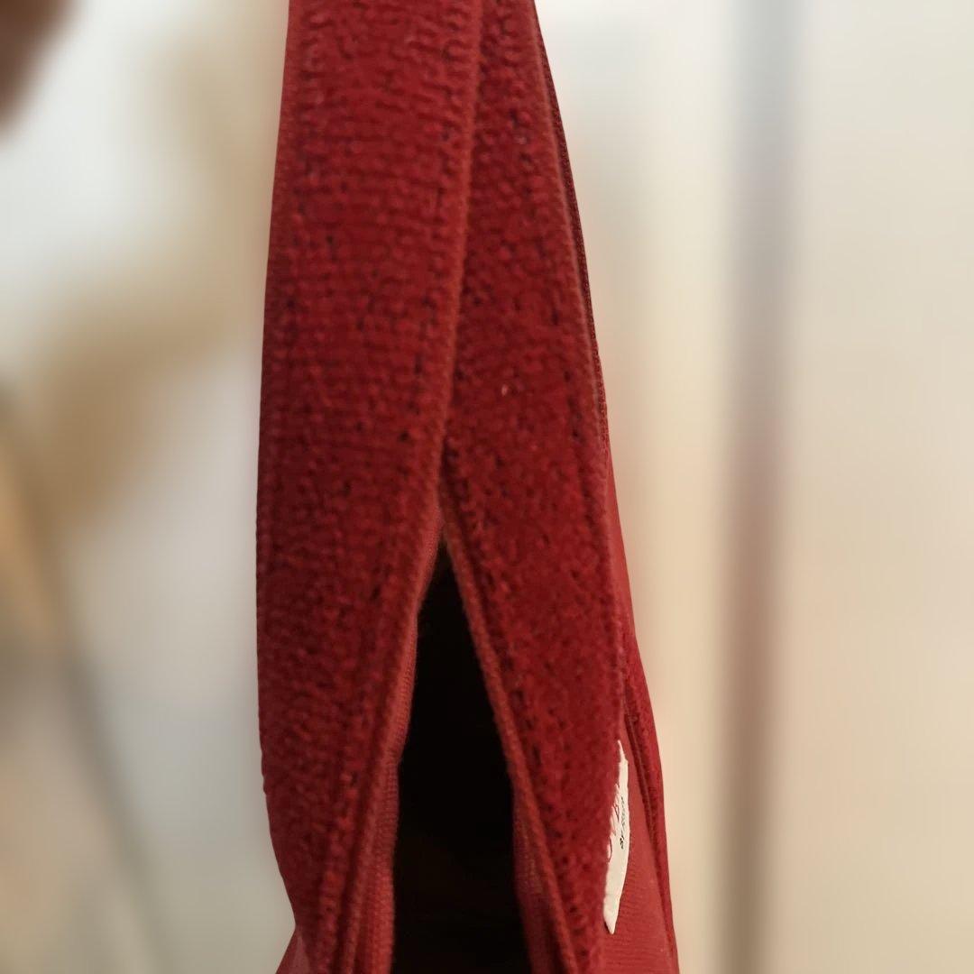 FEILER テディ　トートバッグ　フェイラー　ワイン　赤