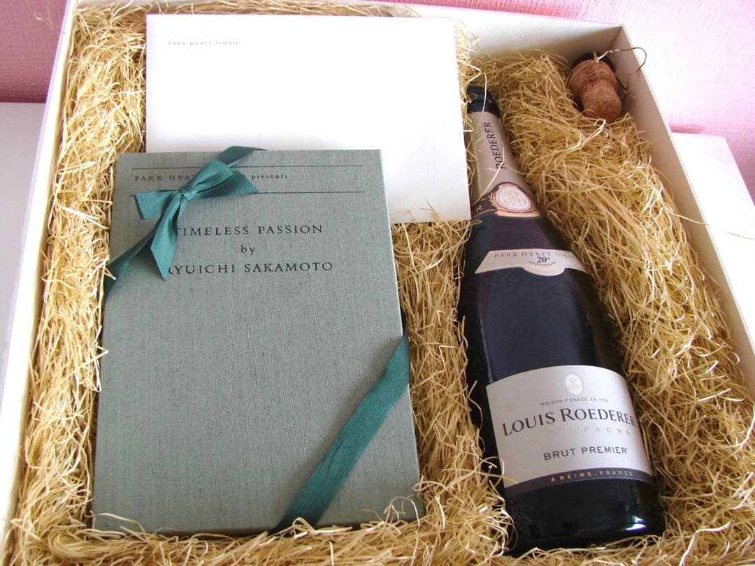 坂本龍一　Timeless Passion ワインボトル空　タイムレスパッション