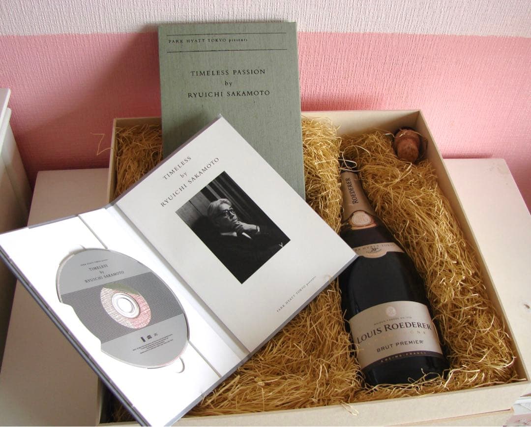 坂本龍一　Timeless Passion ワインボトル空　タイムレスパッション