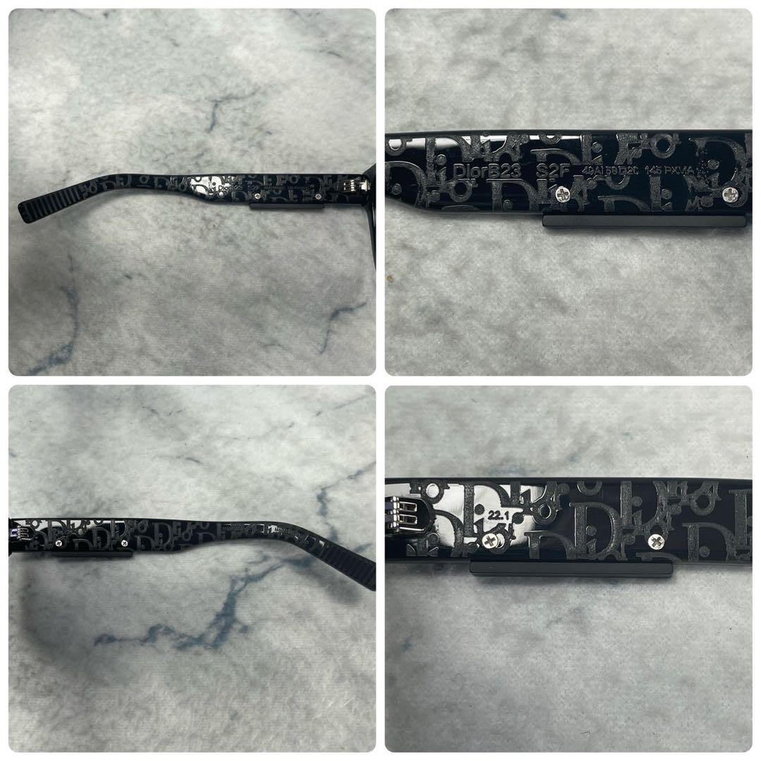 美品✨ Dior レクタンギュラー サングラス ブラック