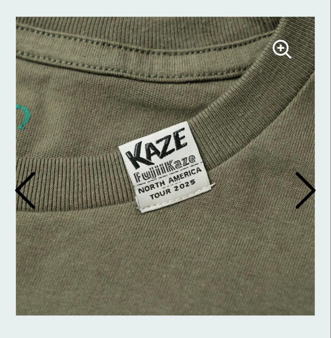 藤井風　北米ツアー限定　ポテチシャツ