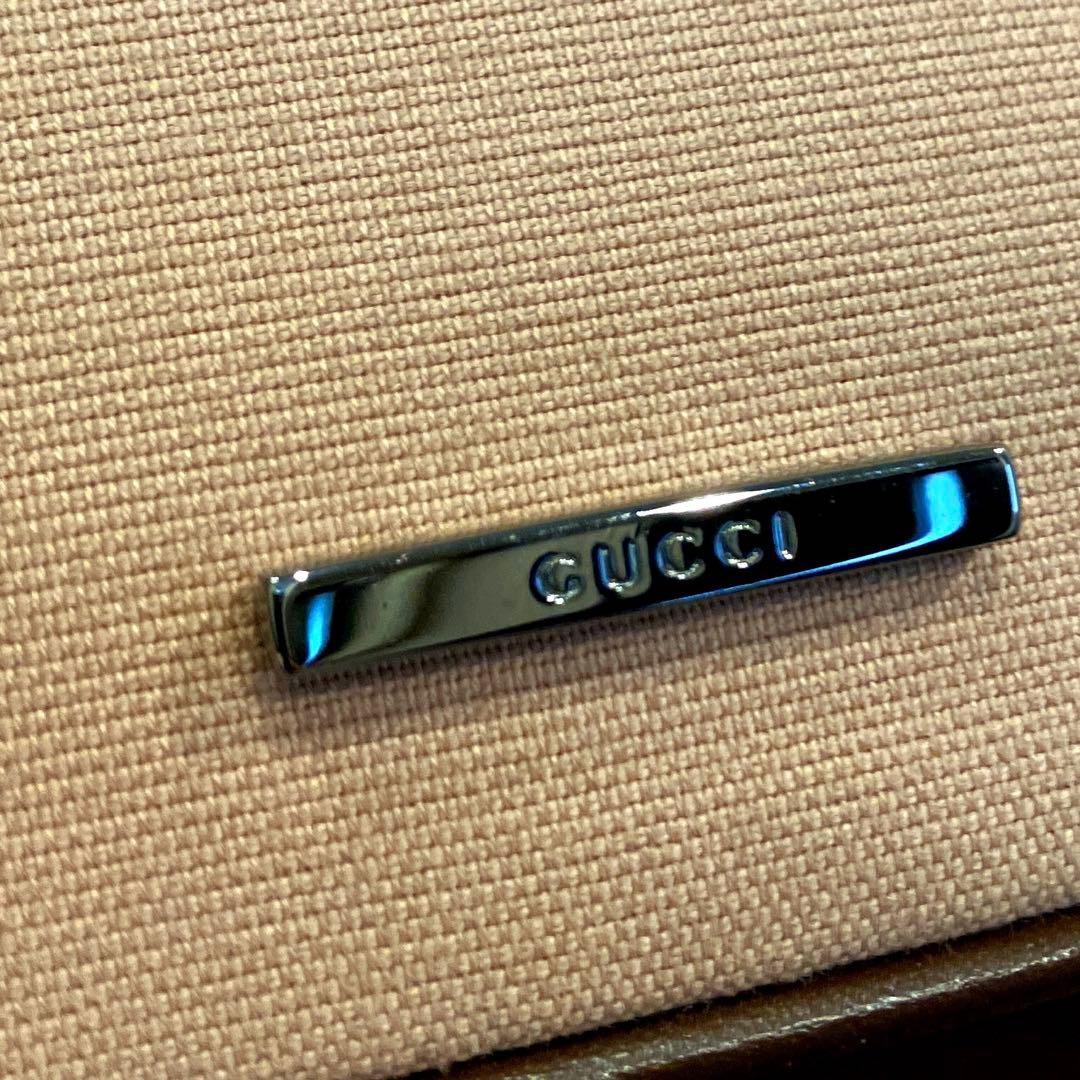 【美品】GUCCI グッチ シェリーライン ワンショルダー ハンドバッグ