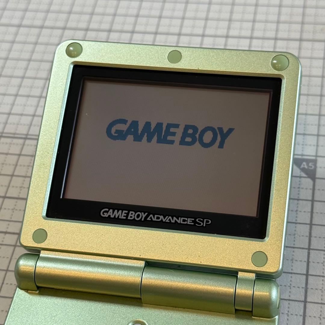 6-069 ゲームボーイアドバンスSP パールグリーン