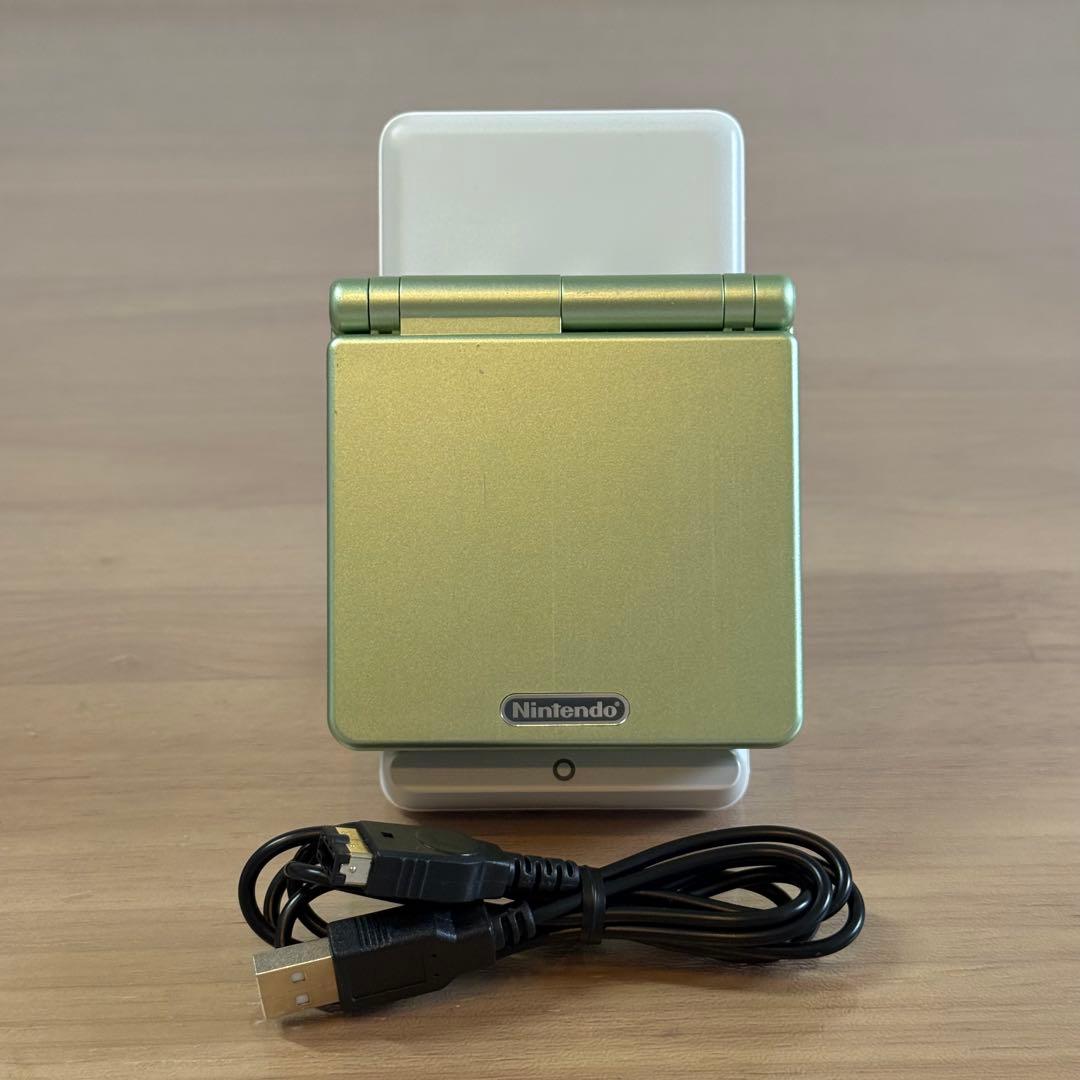 6-069 ゲームボーイアドバンスSP パールグリーン