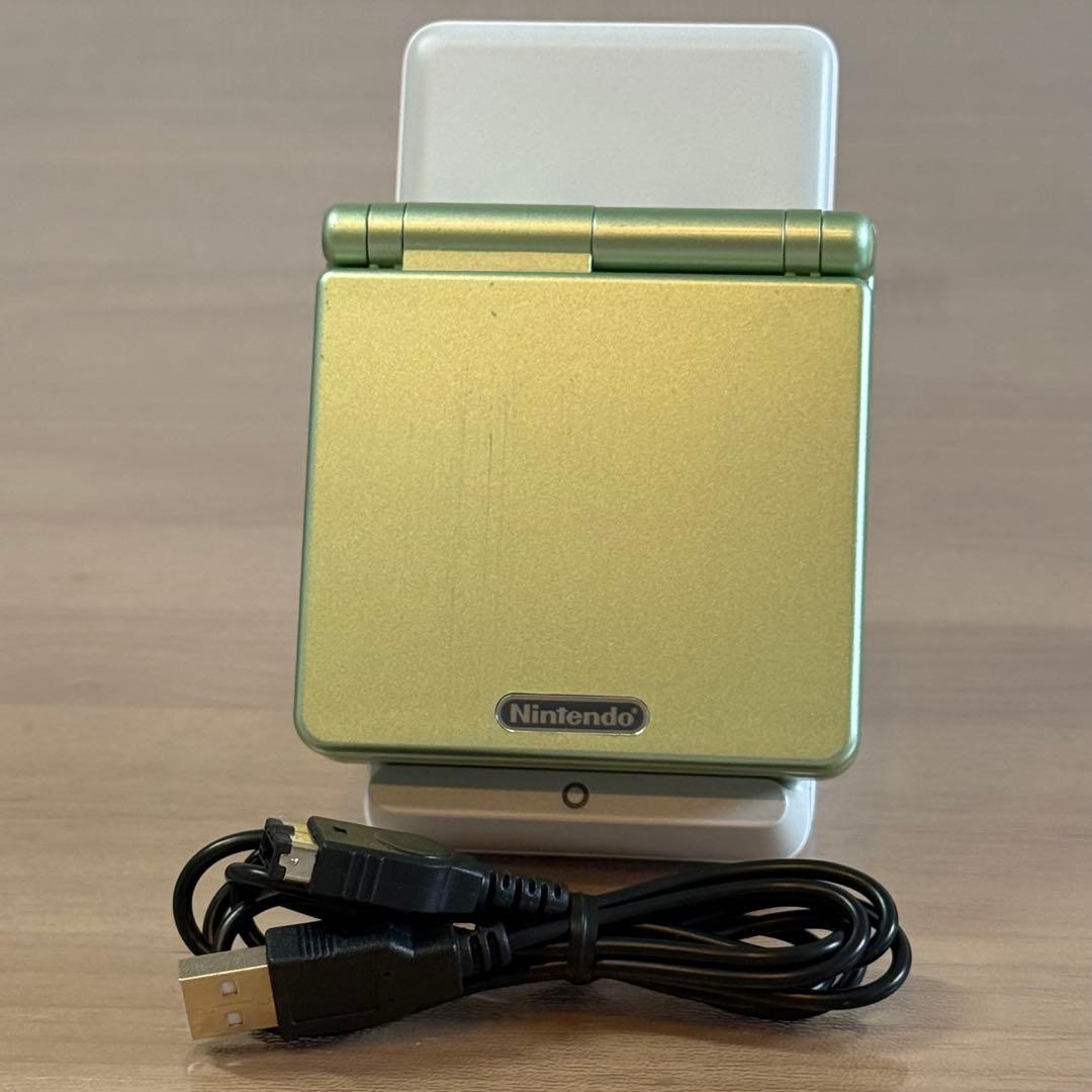 6-069 ゲームボーイアドバンスSP パールグリーン