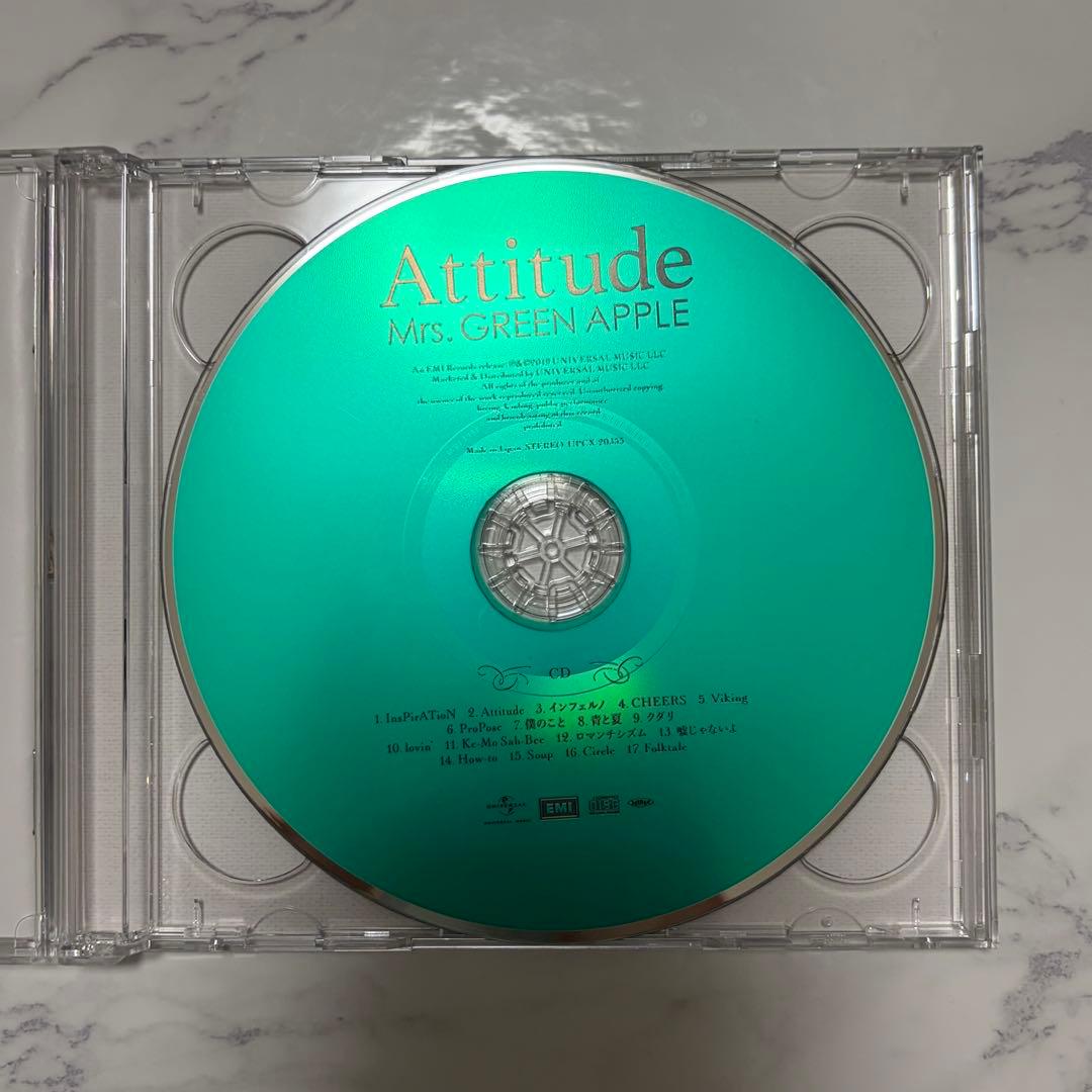 ミセスグリーンアップル　Attitude アルバム　ファイル付き
