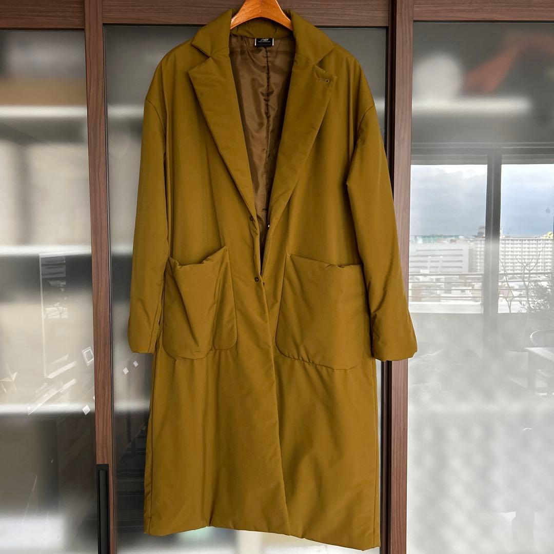 New Balance オリーブ チェスターコート