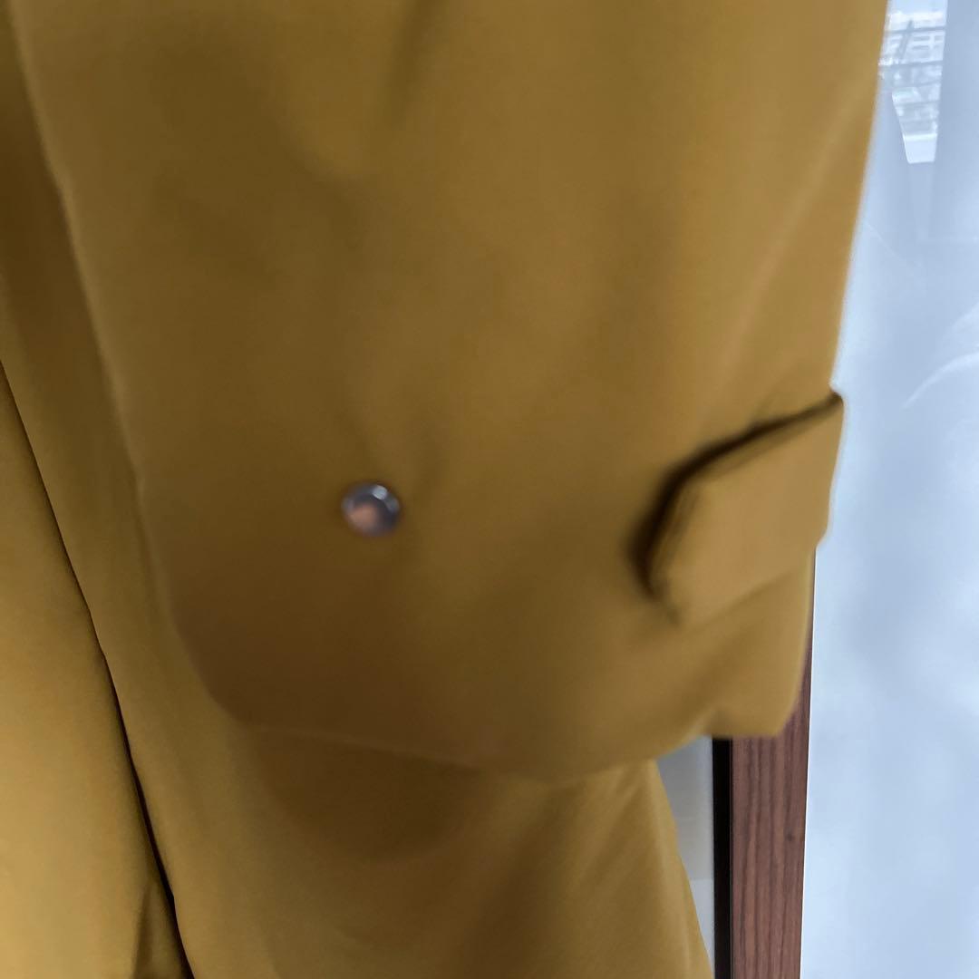 New Balance オリーブ チェスターコート