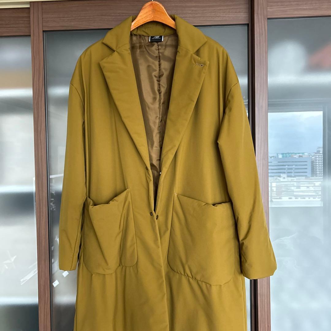 New Balance オリーブ チェスターコート