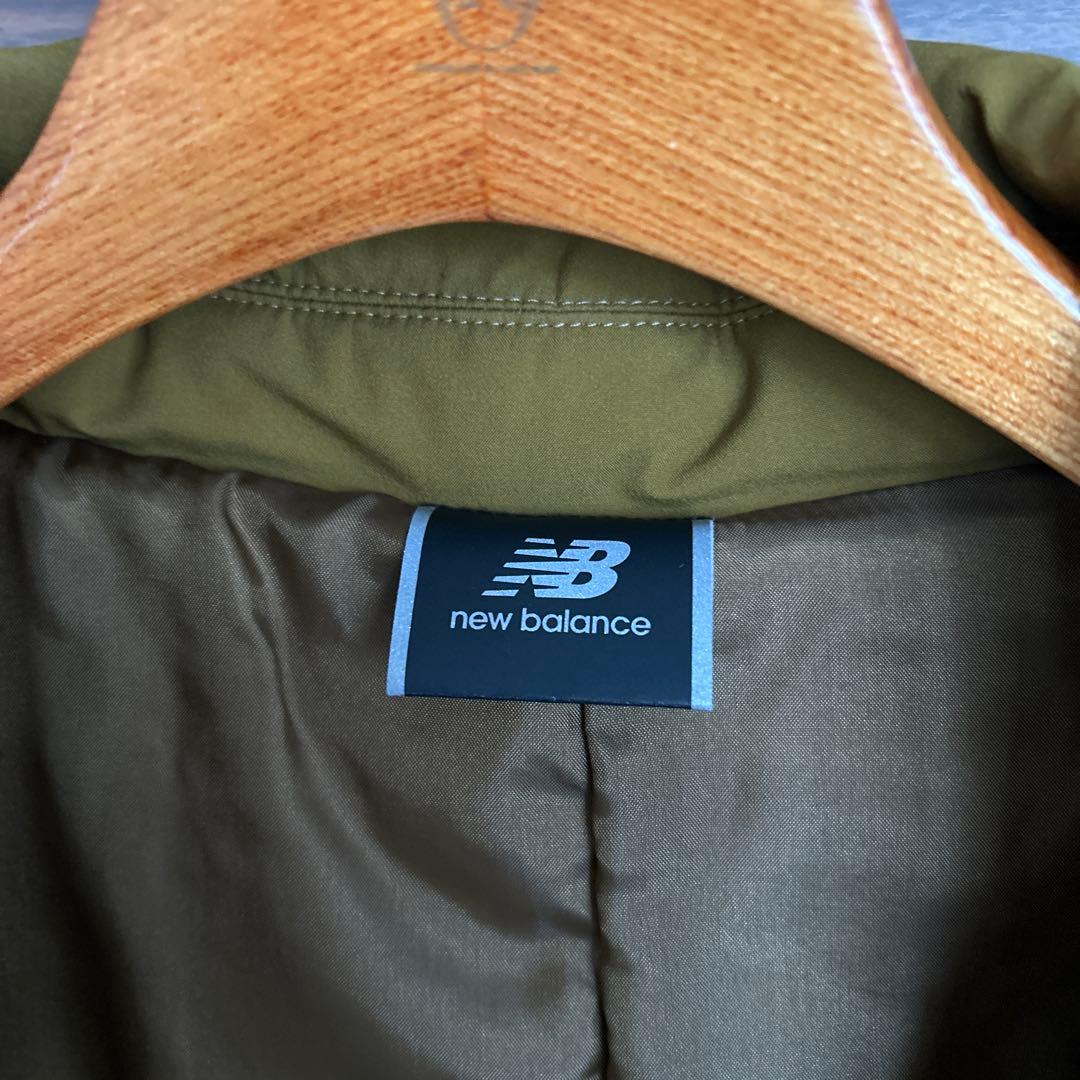 New Balance オリーブ チェスターコート