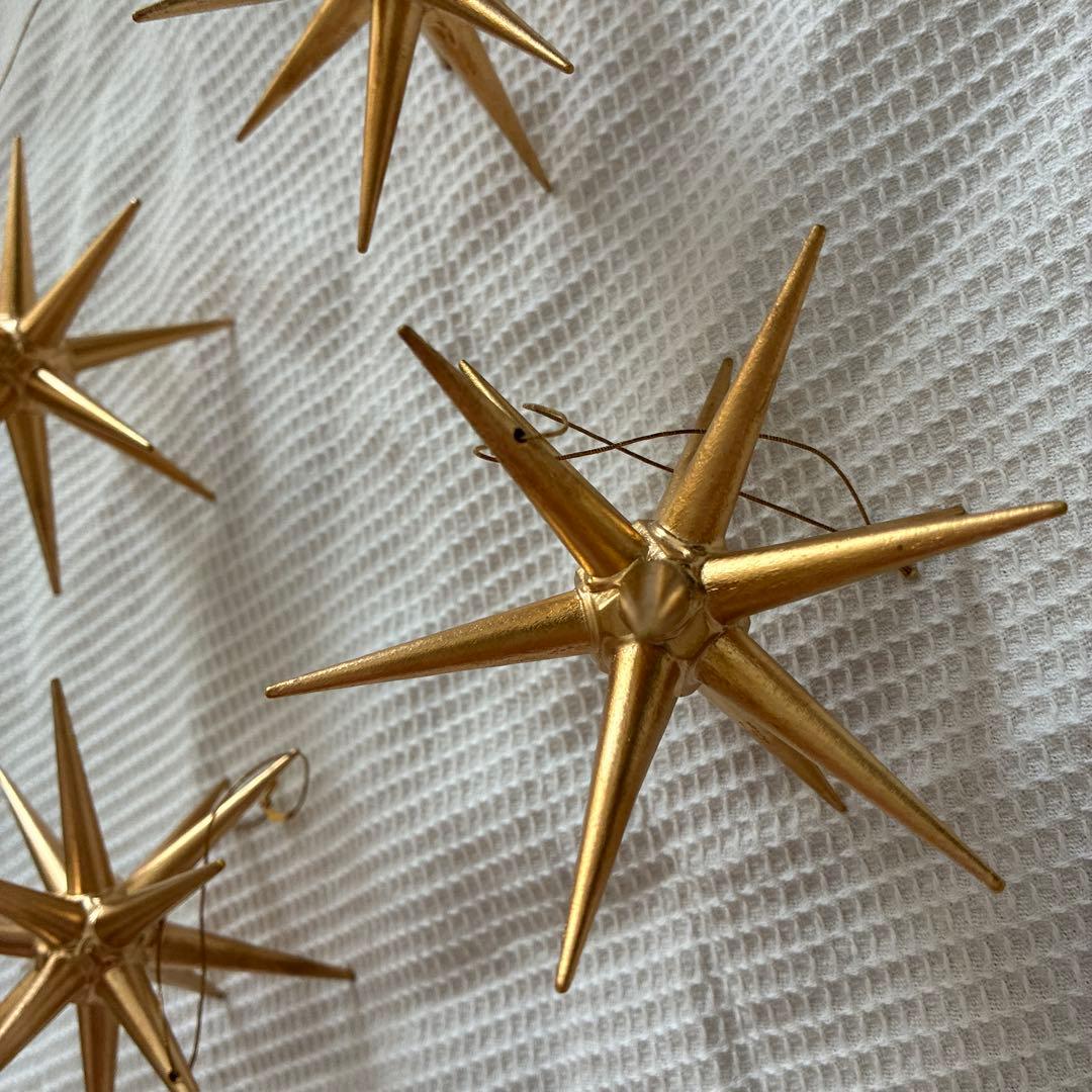 クリスマスオーナメント　金の星（大） アルビンプライスラー 白樺 イッタラ