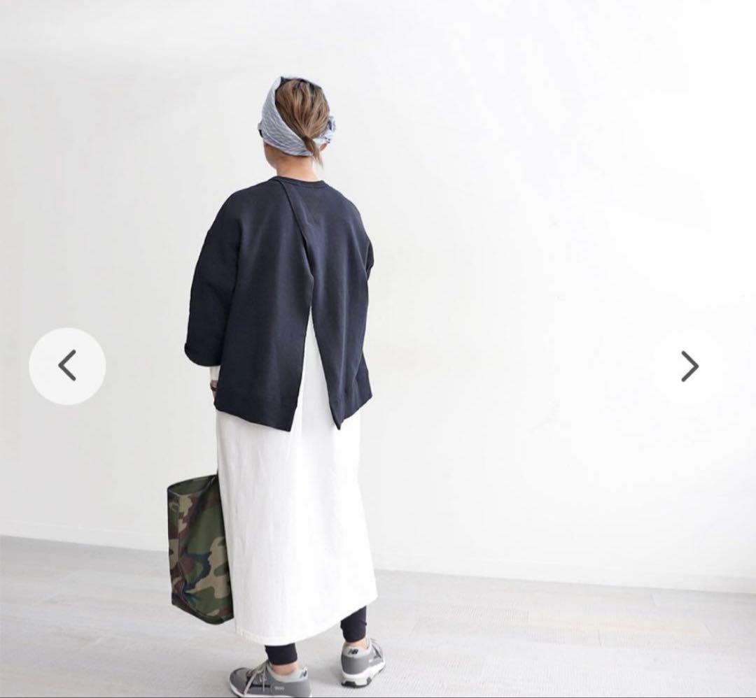 maillot バックスリットクルートレーナー　スウェット　マイヨ