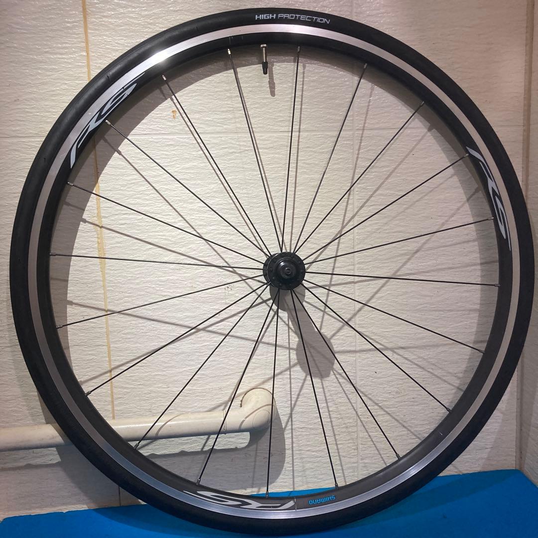 ★メンテ済WH-RS100 11sフリー 前後ホイール 25Cタイヤ クイック付