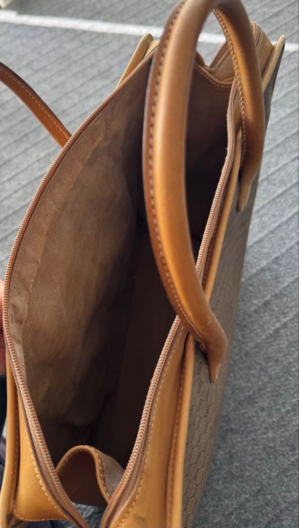 GUCCI グッチ シェリーライン マイクロGG トートバッグ ベージュ　希少