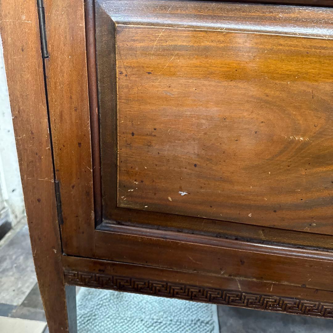 ~kiko~ イギリスアンティーク　木製クラシックキャビネット