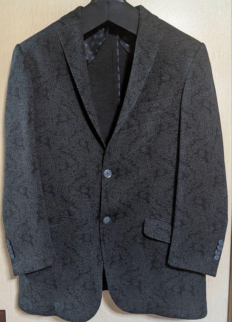 ETRO　エトロ　ダークグレー スーツジャケット