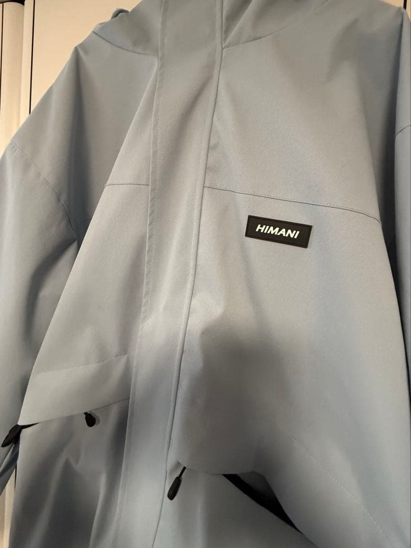 HIMANI ハイマスマニア スノボウェア　水色Sサイズ