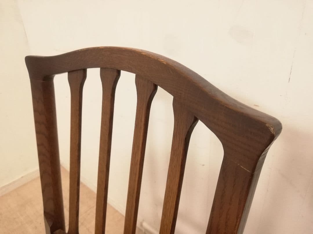 北海道旭川家具 加藤木工 ブルックス トラディショナルアームレスチェア 楢材