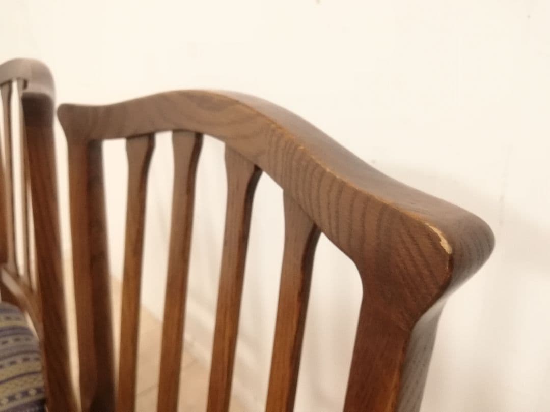 北海道旭川家具 加藤木工 ブルックス トラディショナルアームレスチェア 楢材