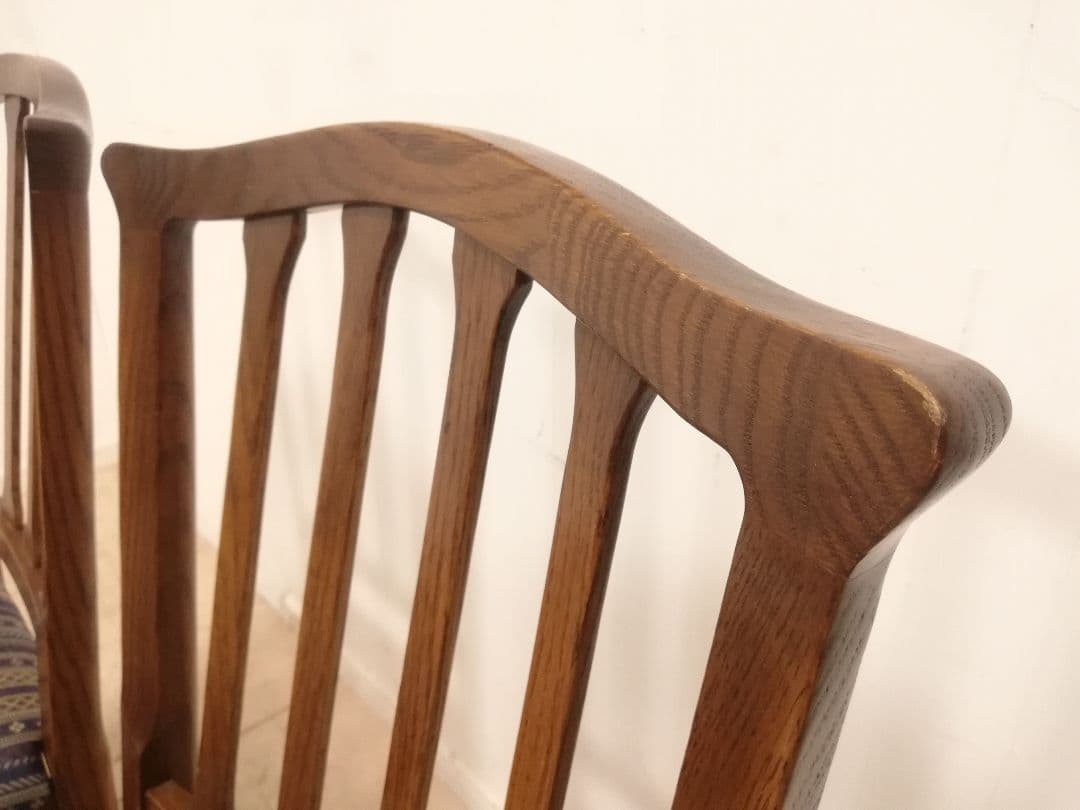 北海道旭川家具 加藤木工 ブルックス トラディショナルアームレスチェア 楢材