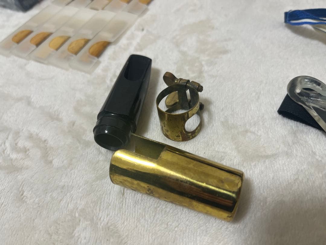 【値引依頼可】ソプラノサックス 本体 マウスピース リード スワブ