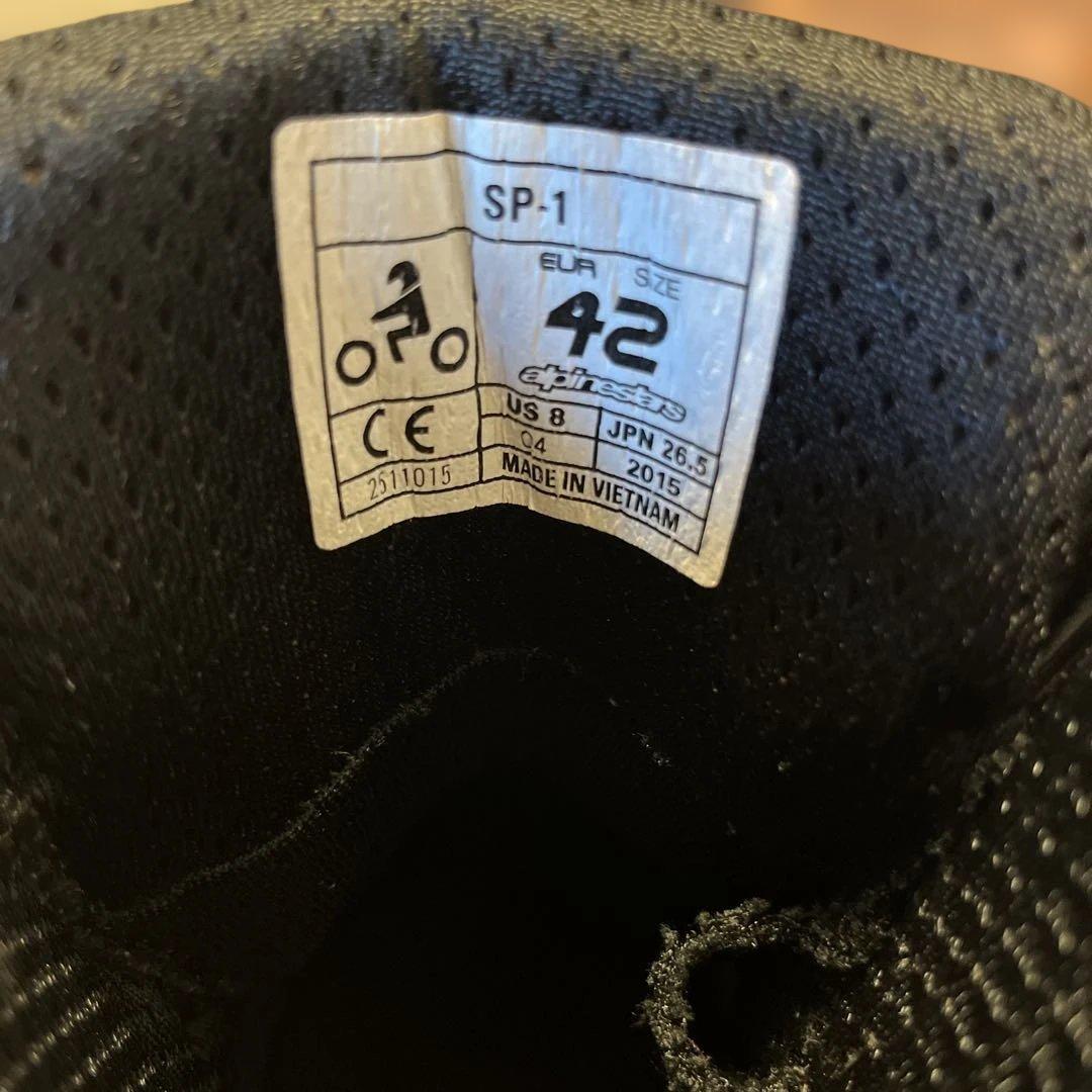 alpinestars ライディングシューズSP-1 サイズ42