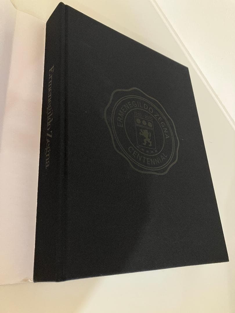 エルメネジルド・ゼニア 創業100周年記念本 公式写真資料集