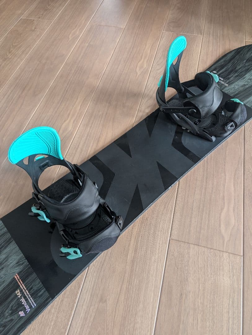 K2 142cm スノーボード バインディング付き　ジュニア