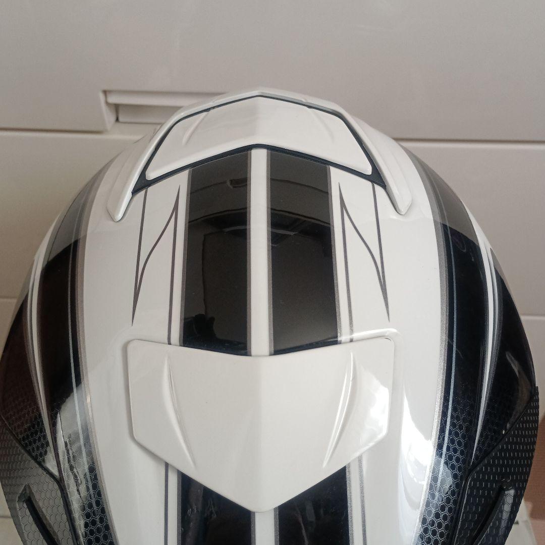 SHOEI　BRILLER　J-FORCE4 サイズL ホワイト／ブラック