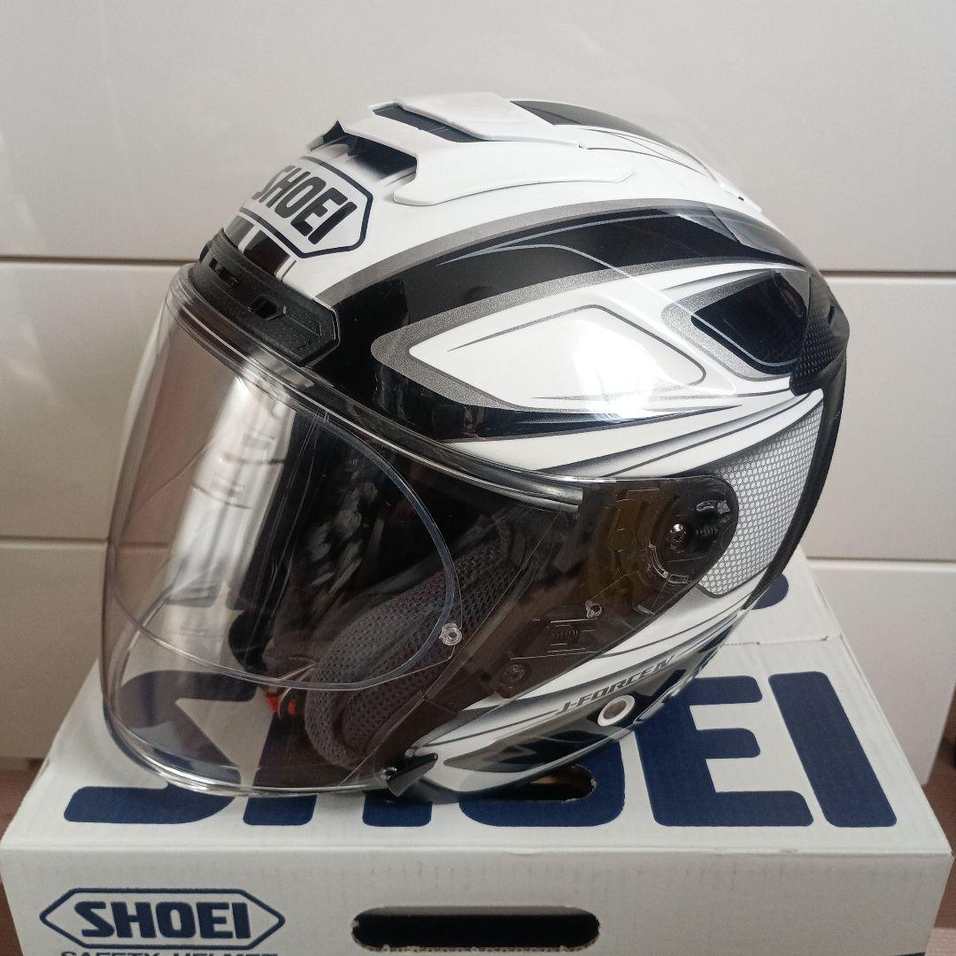SHOEI　BRILLER　J-FORCE4 サイズL ホワイト／ブラック