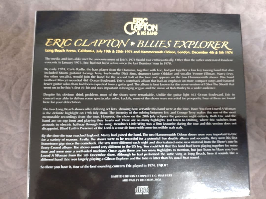 Eric Clapton Blues Explorer 限定250セット
