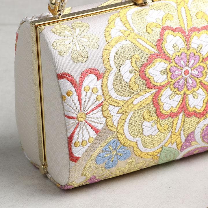 【新品】フォーマル草履バッグセット 24cm 古典柄 帯地 　02966