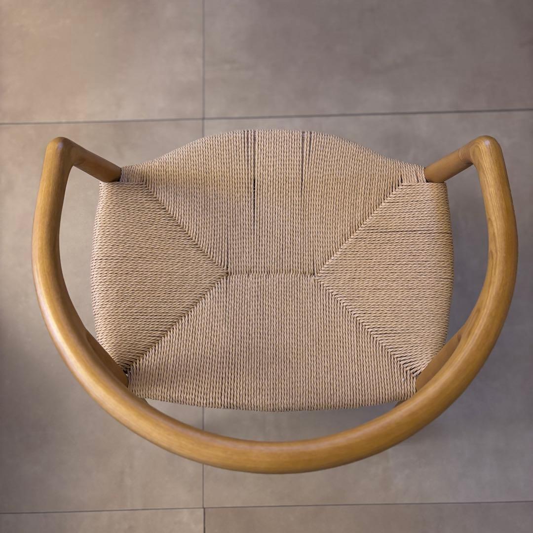 無垢材　ペーパーコードチェア