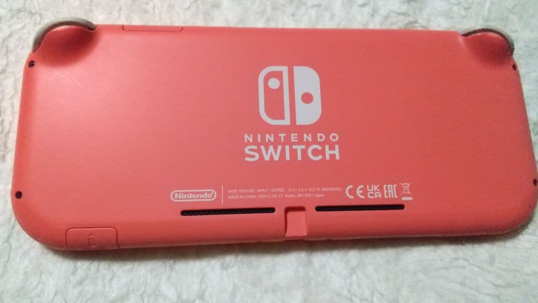 Nintendo Switch Lite コーラルピンク 本体 動作品
