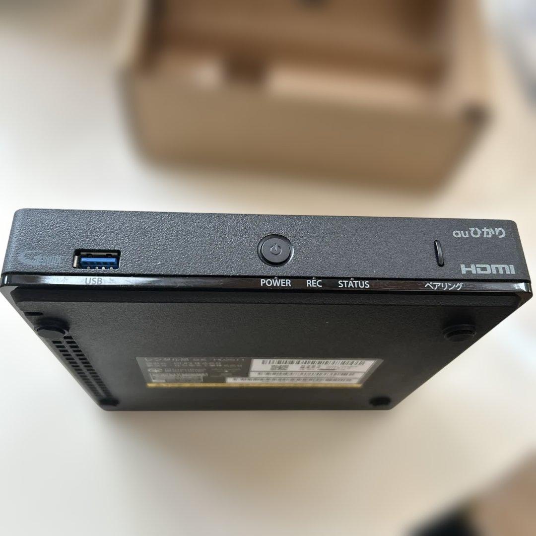 au ひかり　テレビサービス　STW2000　セットトップボックス