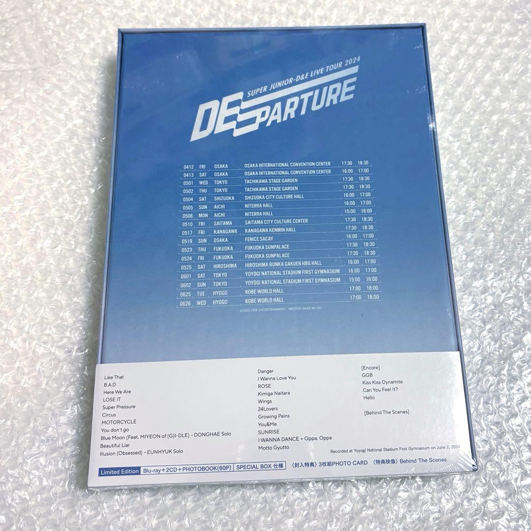 super junior d&e DEparture Blu-ray トレカ