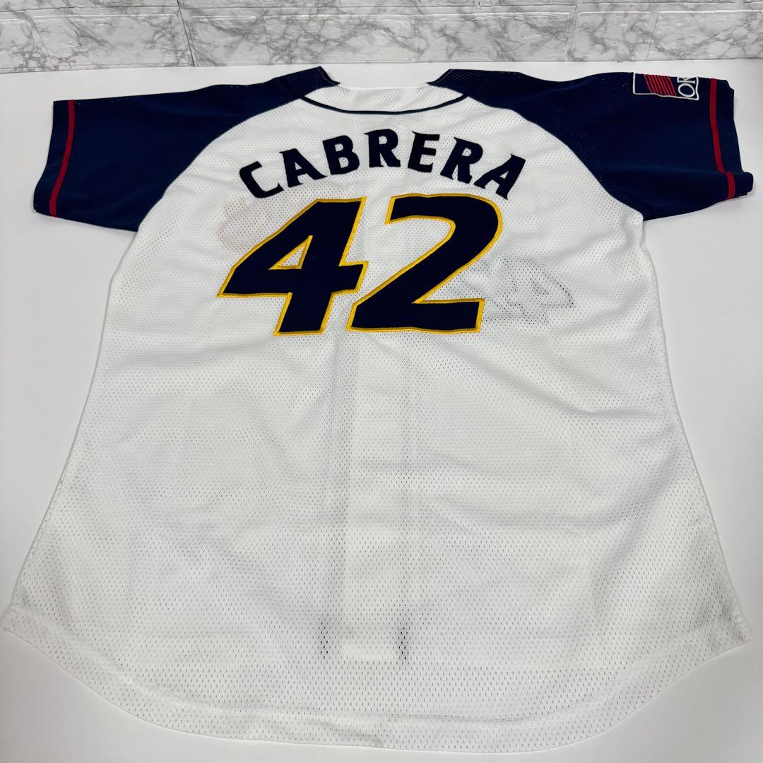 激レア　カブレラ　42 ユニフォーム　刺繍　オリックス　販売終了　入手困難