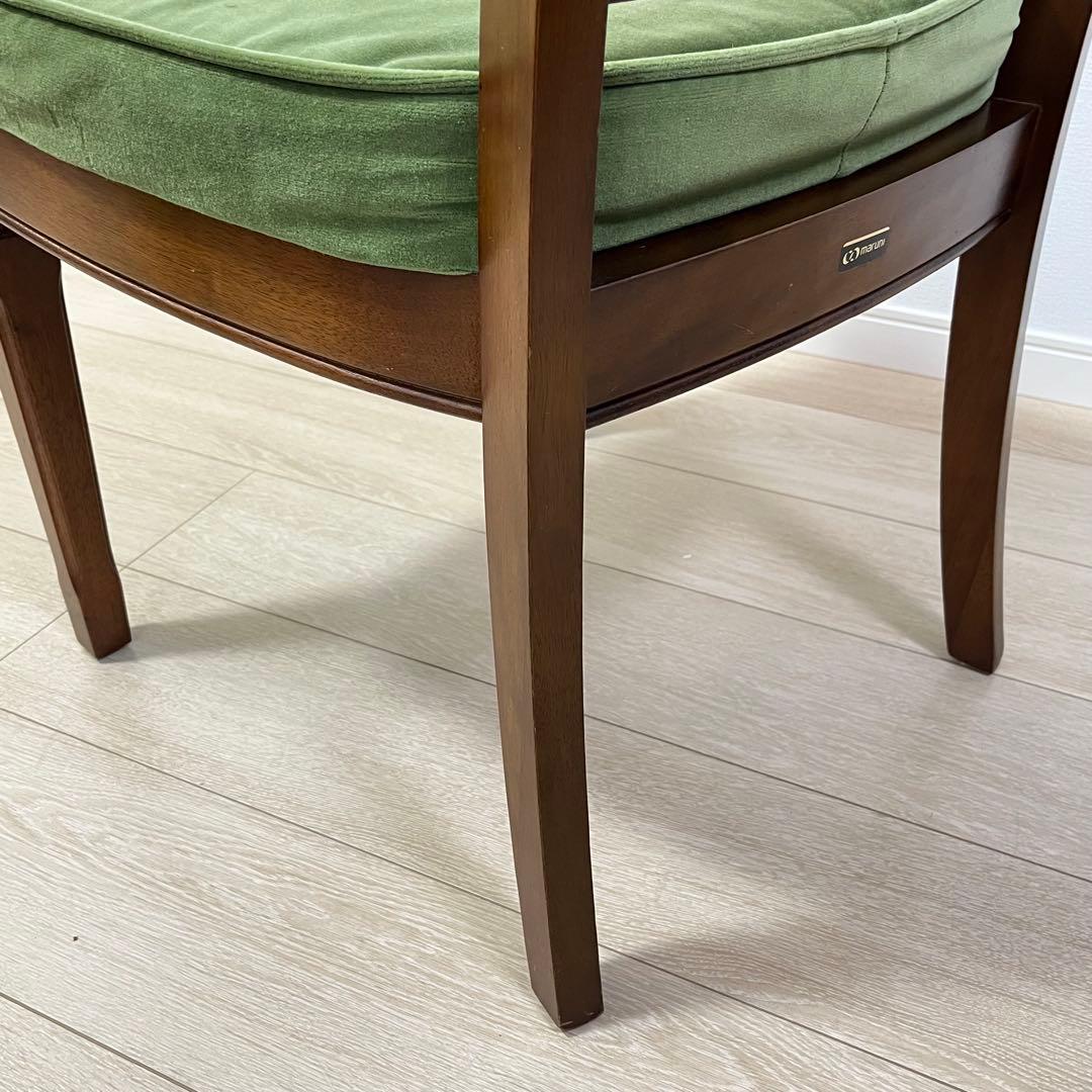 (つ31)マルニ木工 地中海 MARUNI オールドマルニ ダイニングチェア